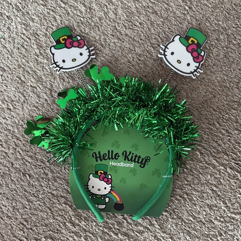 Claire's Hello Kitty Shamrock St Patrick’s Headband